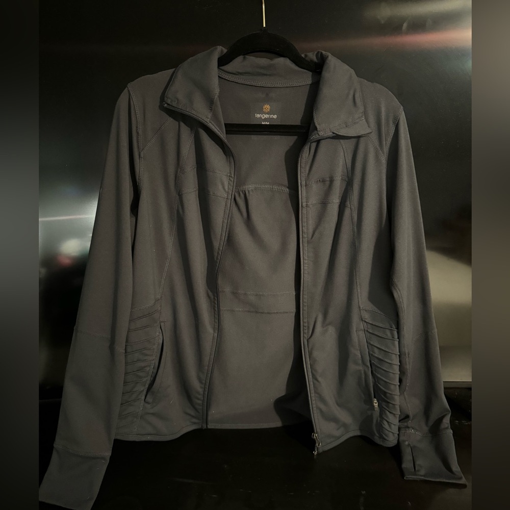 Tangerine Track Jacket - M - Dark Grey